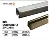 Riel Zincado