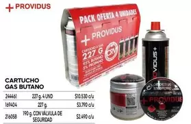 Providus - Cartucho Gas