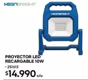Proyector Led Recargable 10w