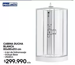 Cabina Ducha Blanca