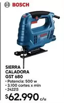 Bosch - sierra caladora GST 680