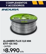 Indura - Alambre Flux 0,8 Mm E71t-gs 1kg