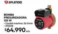 Splendid - Bomba Presurizadora 120 W