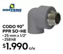 Hoffens - Codo 90° Ppr So-he