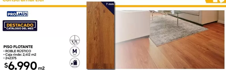 PISO PLOTANTE