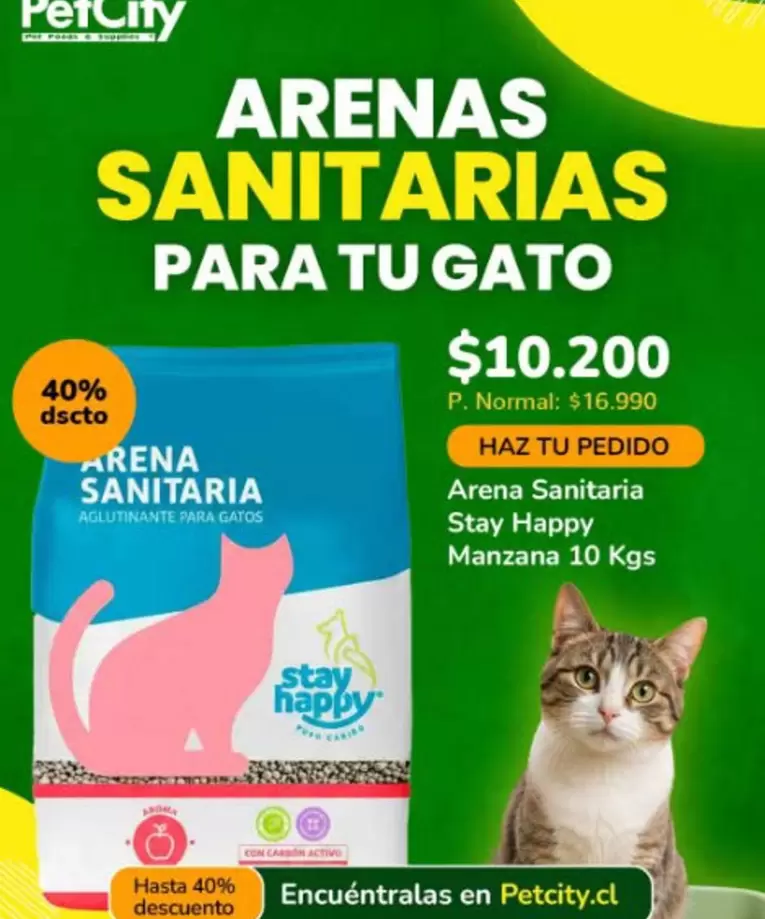 Gato - Arenas Sanitarias Para Tu Gato