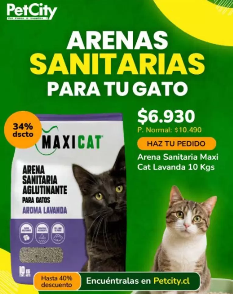 Cat - Arenas Sanitarias Para Tu Gato