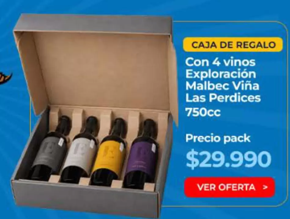 Con 4 Vinos Exploracion Malbec Viña