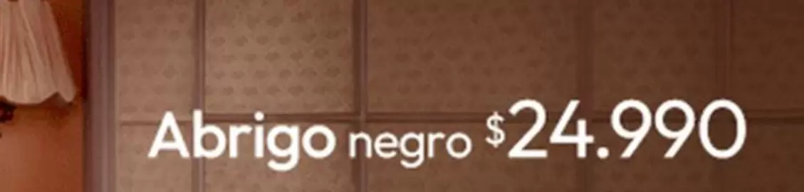 Abrigo Negro