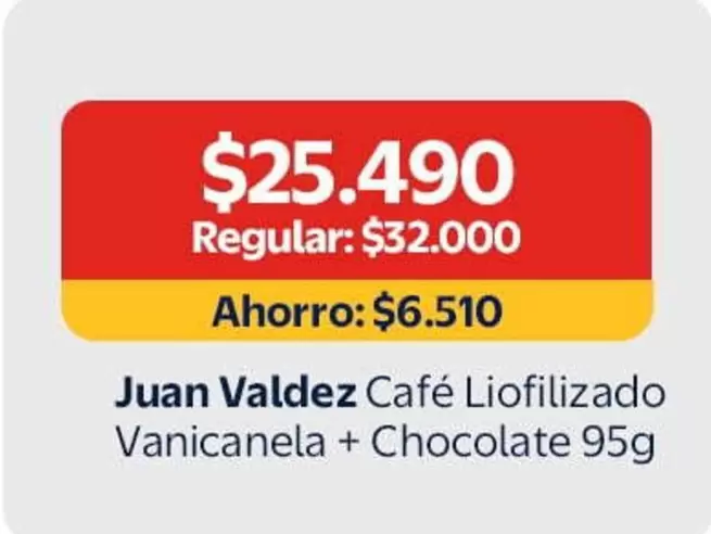 Juan Valdez - Café Liofilizado