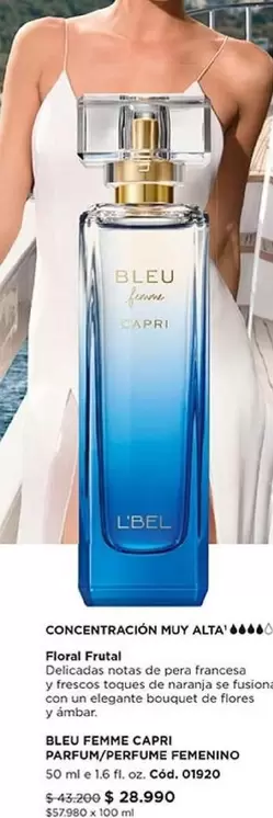 Capri - Bleu Femme Ecari Dark/heropur E Femenino
