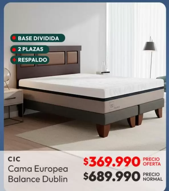 Cic - CIC CAMA EEROPEA BALANCE DUBLIN