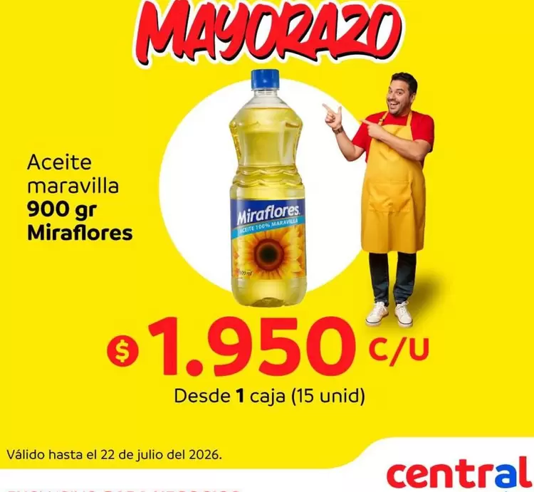 Miraflores - Aceite Maravilla
