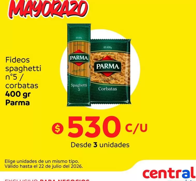 Parma - Fideos Spaghetti N°5
