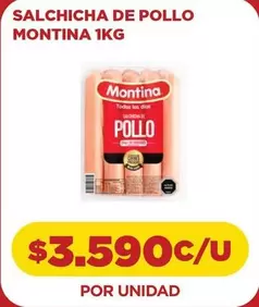 Montina - Salchicha De Pollo