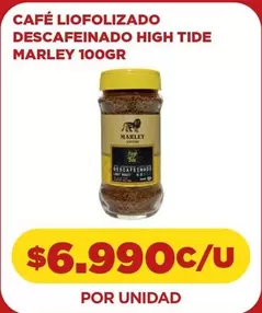 Marley - Café Liofolizado Descafeinado High Tide