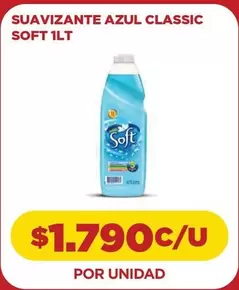 Soft - Suavizante Azul Classic