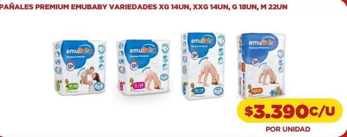 Emubaby - Panales Premium Embubay Variedades