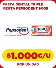 Pepsodent - Pasta Dental Triple Menta