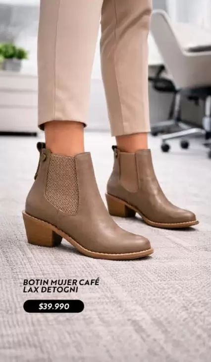 Botin Mujer Cafe