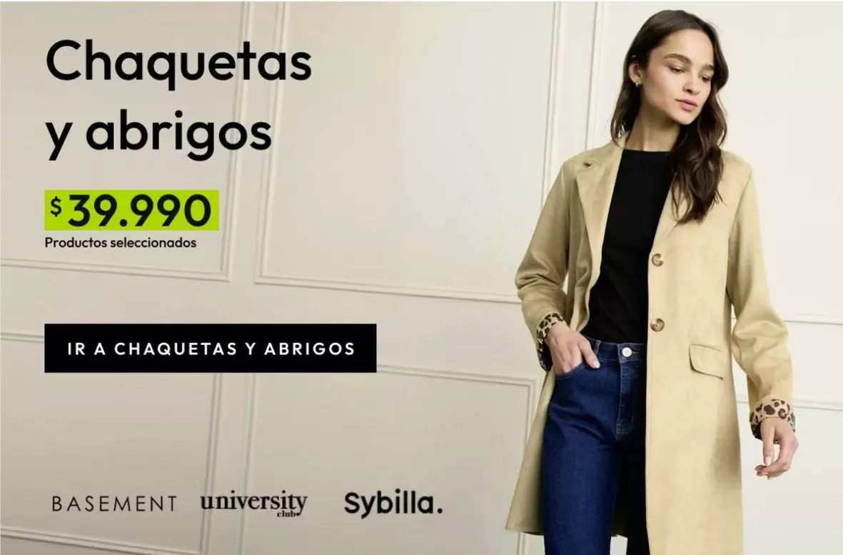 Chaquetas Y Abrigos