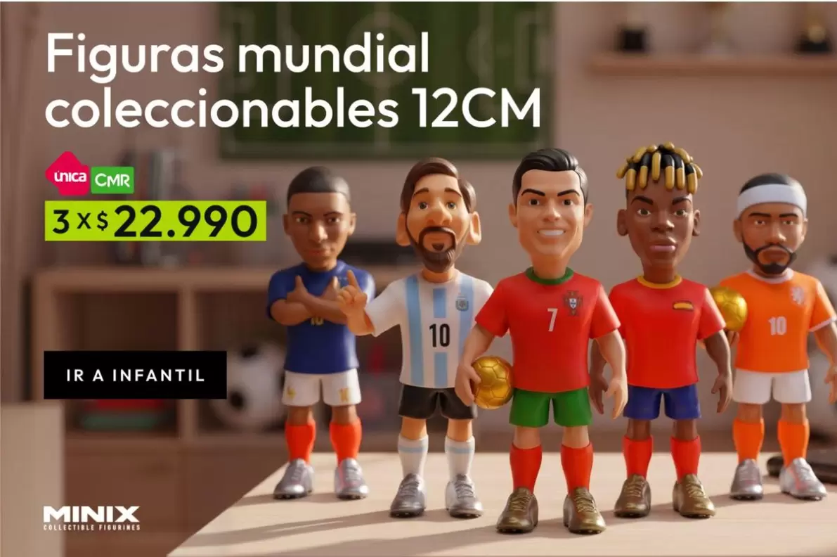Figuras Mundial Coleccionables