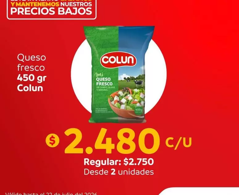 Colun - Queso Fresco