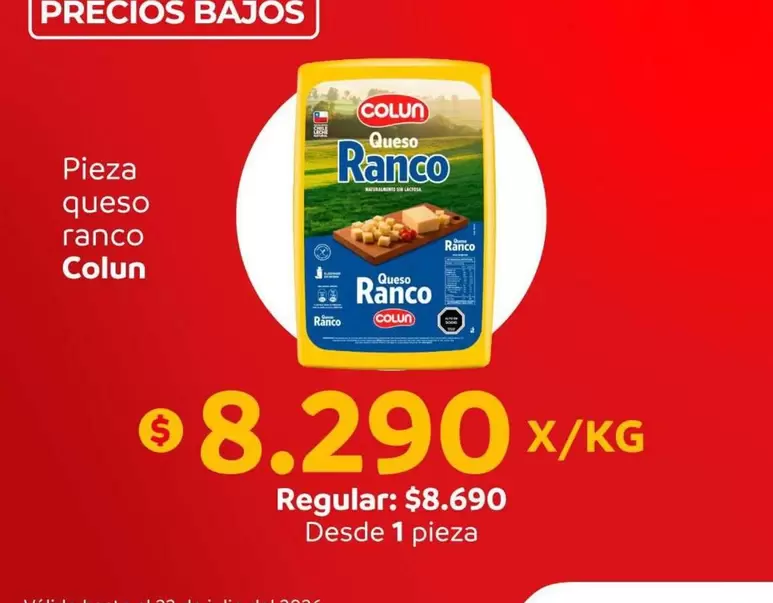 Colun - Queso Ranco