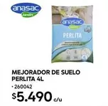 Mejorador De Suelo Perlita