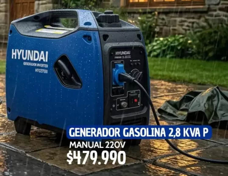 Hyundai - Generador Gasolina