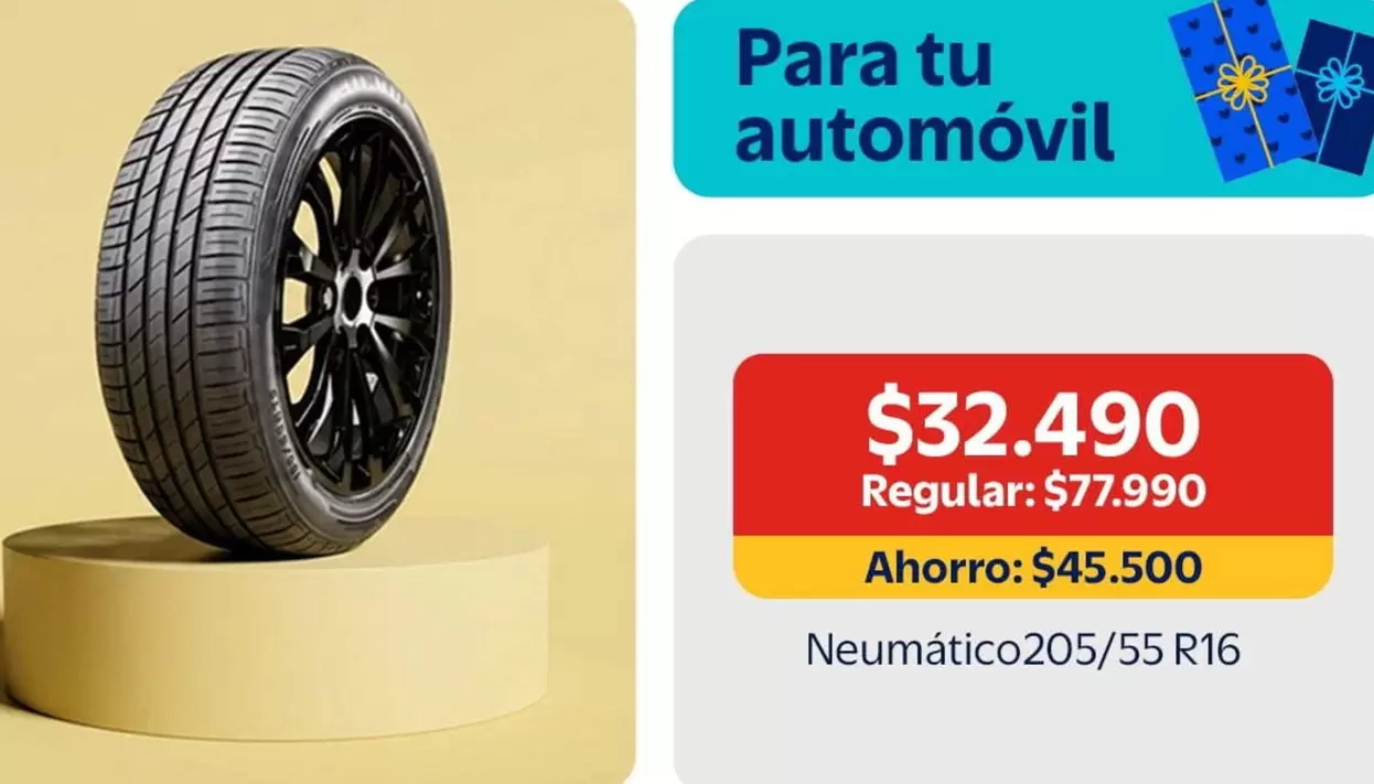 Neumático 205/55 R16
