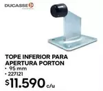 Tope Inferior Para Apertura Porton