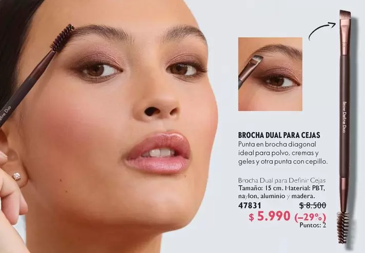 Duo - Brocha Dual Para Cejas