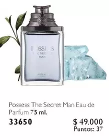 Secret - Posses The  Man Eau De Parfum 75 Ml. 33650