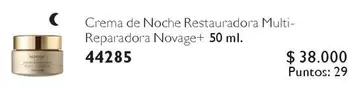 Novage - Crema De Noche Restauradora Multi- Reparadora