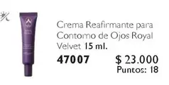 Royal - Crema Para Contorno De Ojos Velvet
