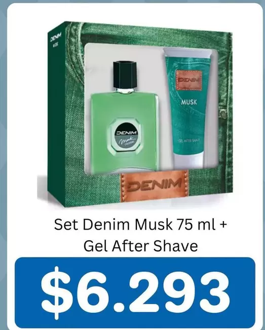 Denim - Set Musk + Gel After Shave