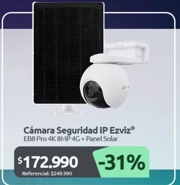 Cámara Seguridad IP Ezviz