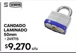 Candado Laminado 50mm