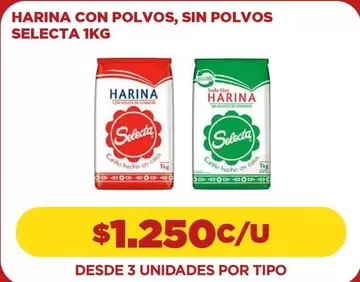 Selecta - Harina Con Polvos, Sin Polvos