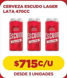 Escudo - Lager Lata