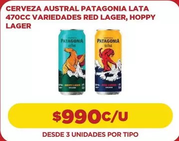 Austral - Cerveza Patagonia Lata