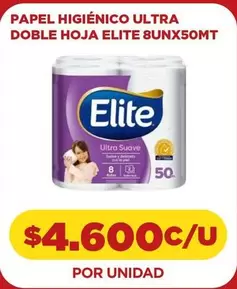Elite - Papel Higiênico Ultra Doble Hoja