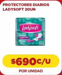 Ladysoft - Protectores Diarios 20un