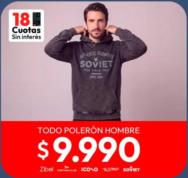 Club - Todo Polerón Hombre