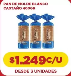 Castaño - Pan De Molde Blanco