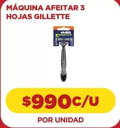 Gillette - Maquina Afeitar 3 Hojas