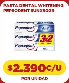 Pepsodent - Pasta Dental  3unx90gr