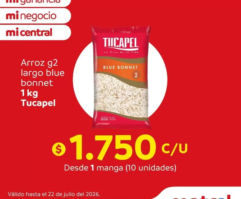 Tucapel - Arroz Blue Bonnet