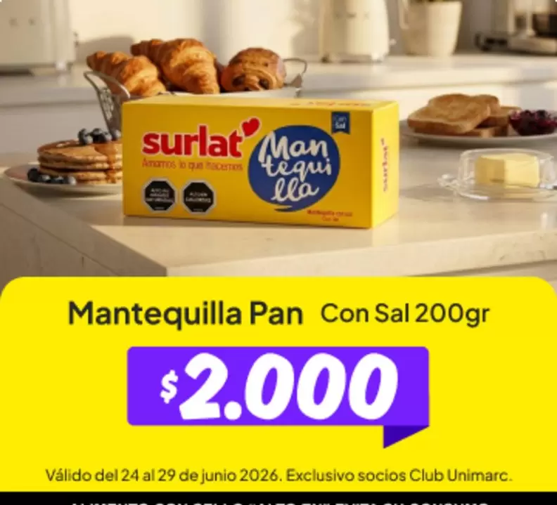 Pan - Mantequilla